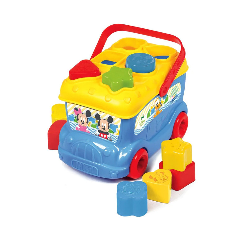 Baby Mickey Shape Sorter Bus +10M Baby Mickey Shape Sorter Bus +10M