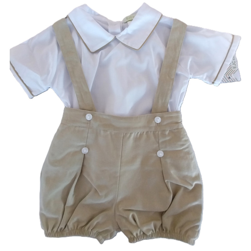 Conjunto calçao de peito com camisa Conjunto calçao de peito com camisa