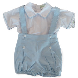 Conjunto calçao de peito com camisa