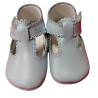 Sapato Celeste e Bege