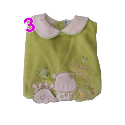 Babygrow veludo 6M