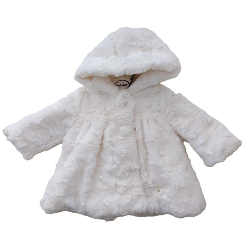 Casaco em pêlo Branco Casaco em pêlo Branco