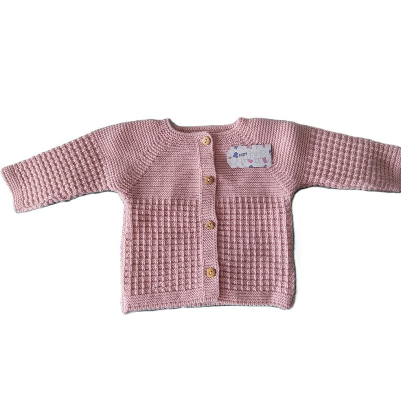 Casaco Waffle 1/3M e 3/6M Casaco Waffle 1/3M e 3/6M
