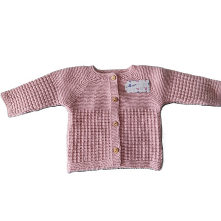 Casaco Waffle 1/3M e 3/6M