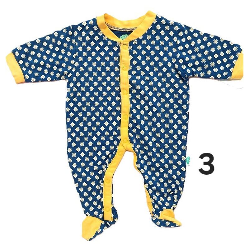 Babygrows algodão 3M Babygrows algodão 3M