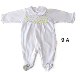 Babygrows algodão 9M