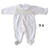 Babygrows algodão 9M