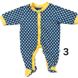 Babygrows algodão 12M