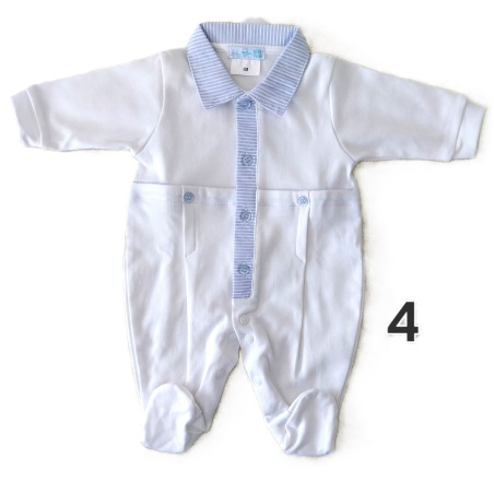 Babygrows algodão 18M