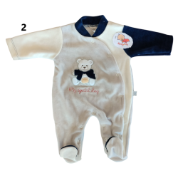 Babygrow veludo 0M
