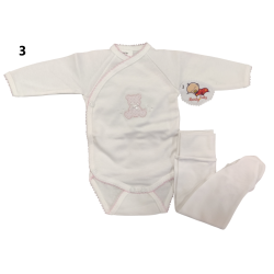 Conjunto bodi e calça