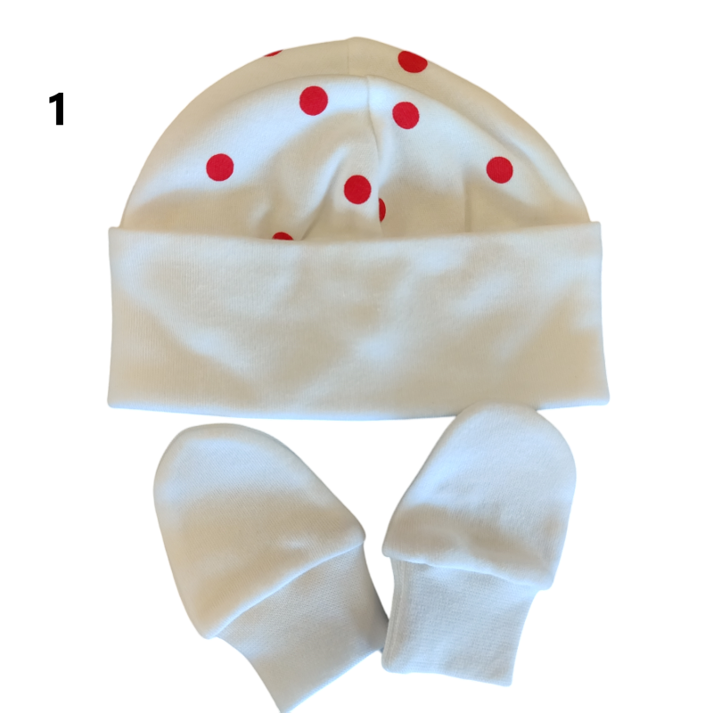 Conjunto gorro e luvas Conjunto gorro e luvas