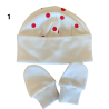 Conjunto gorro e luvas
