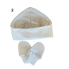 Conjunto gorro e luvas