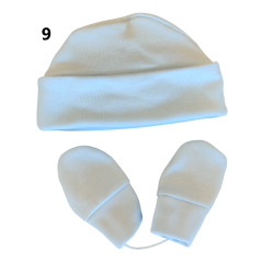 Conjunto gorro e luvas