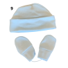Conjunto gorro e luvas