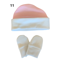 Conjunto gorro e luvas