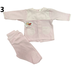 Babygrow veludo Duas peças 1 M