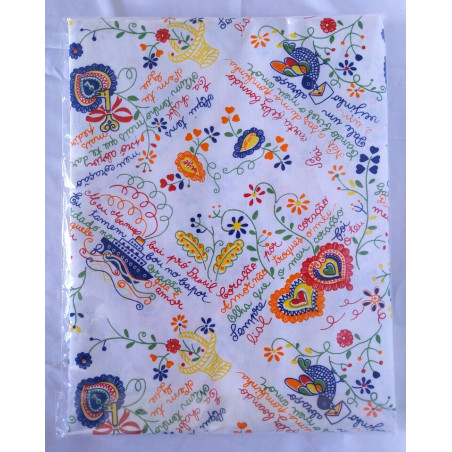 Toalhas de mesa motivos dos lenços dos namorados