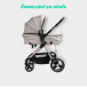 Sistema Transporte MILANO c Cadeira auto Reclinável Isize - MAXIBABY